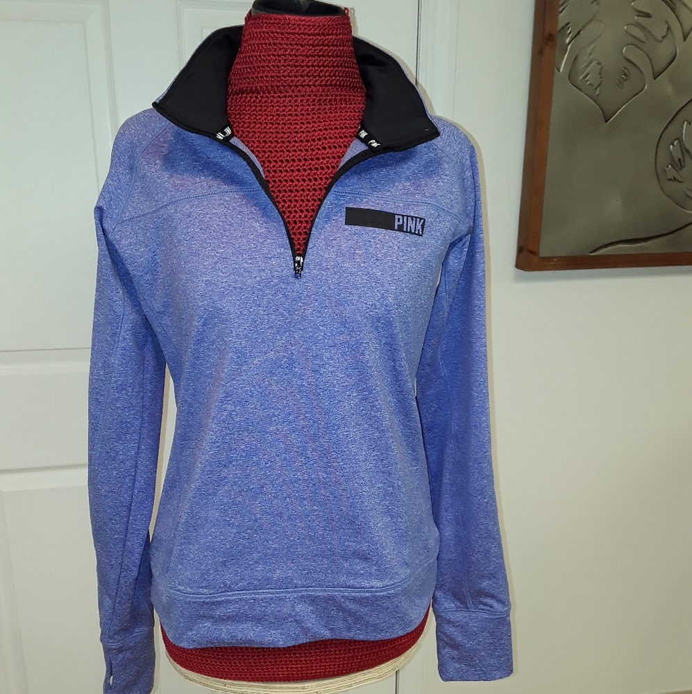 Victoria's Secret/Pink quarter zip athletic pullover